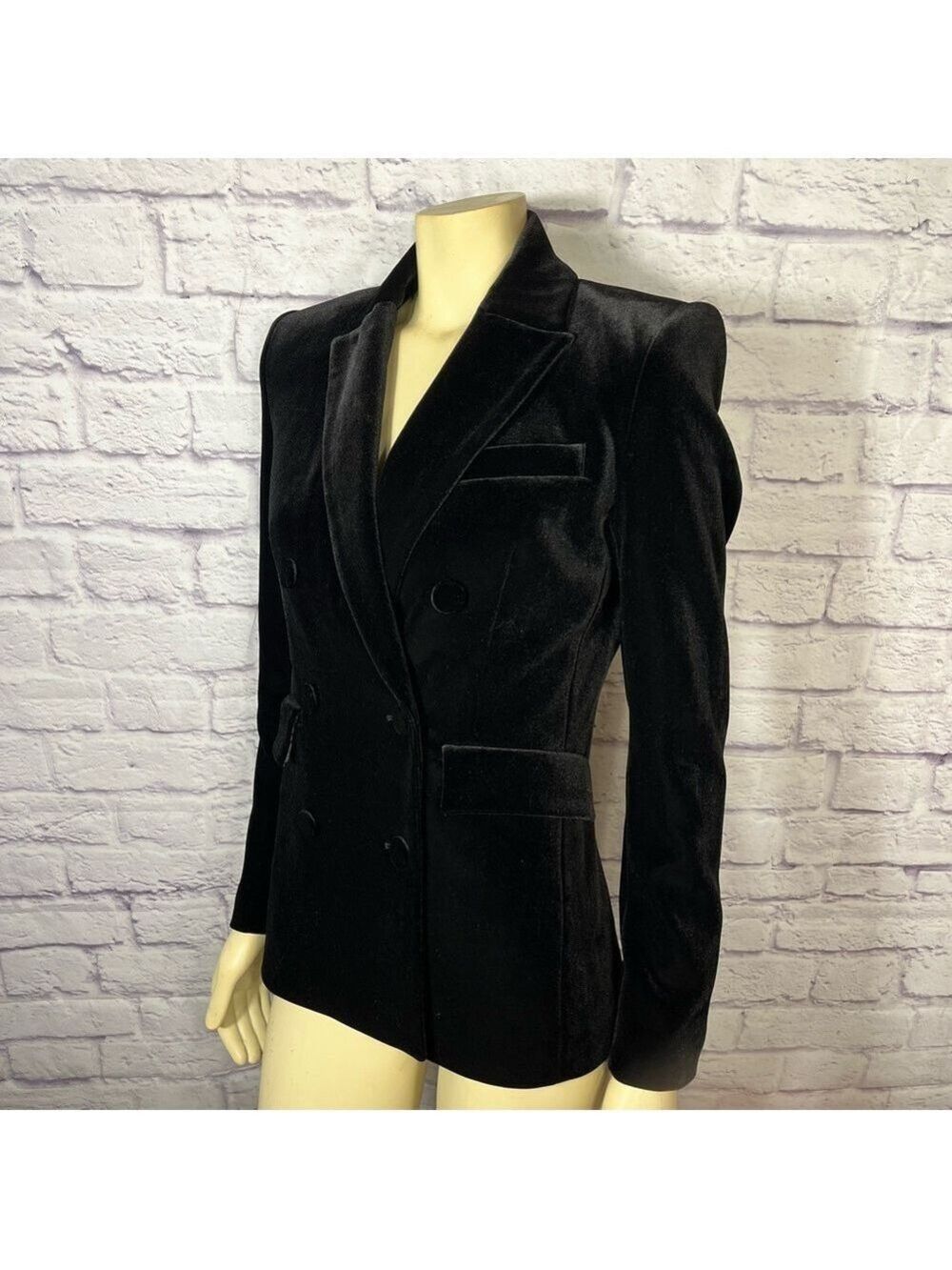 NWT Generation Love Women’s Arielle Black Velvet Blazer - Picture 10 of 15